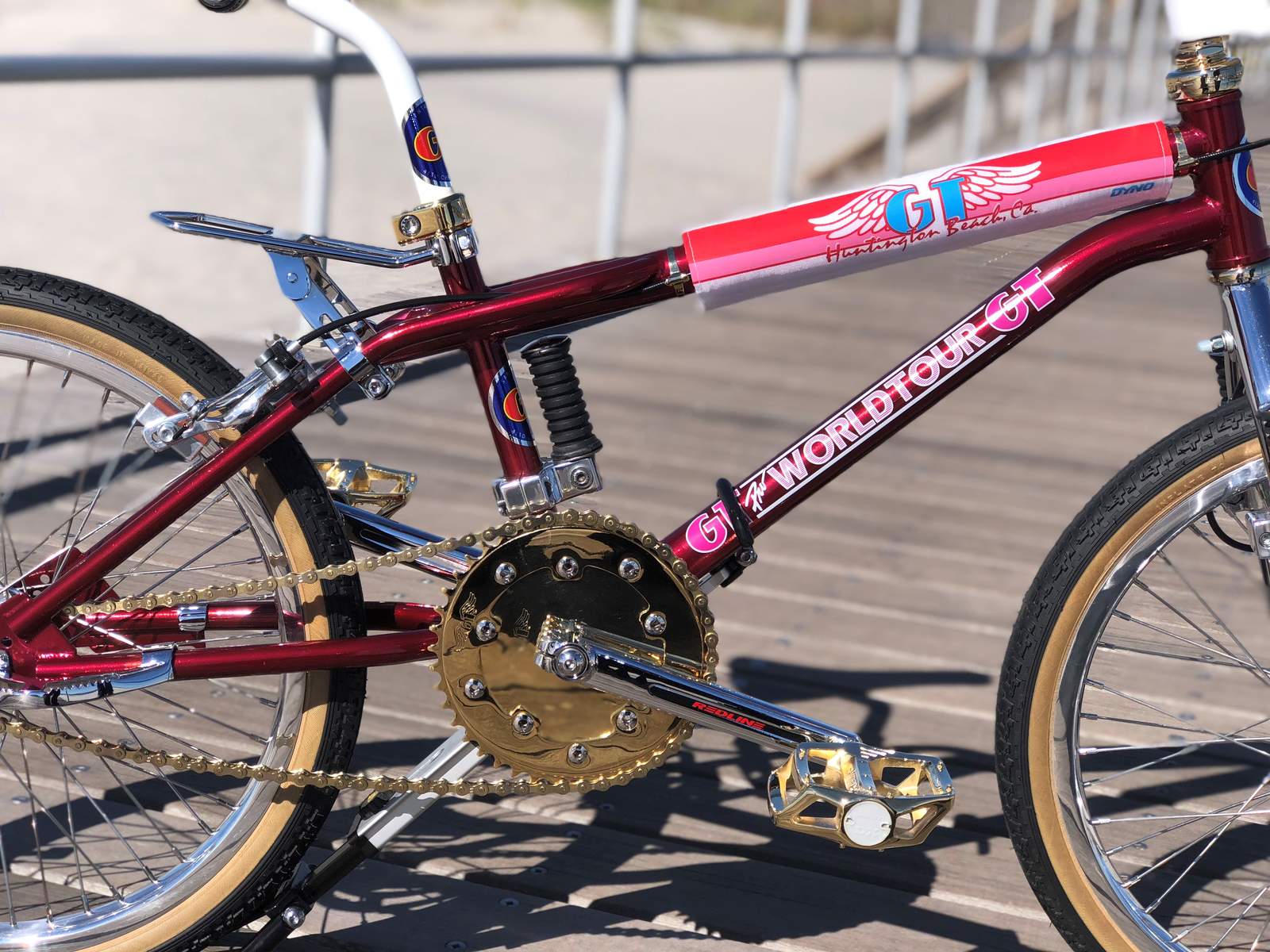 1987 GT Pro Performer Decal Old Stock Sticker BMX World Freestyle Tour 85 86 88