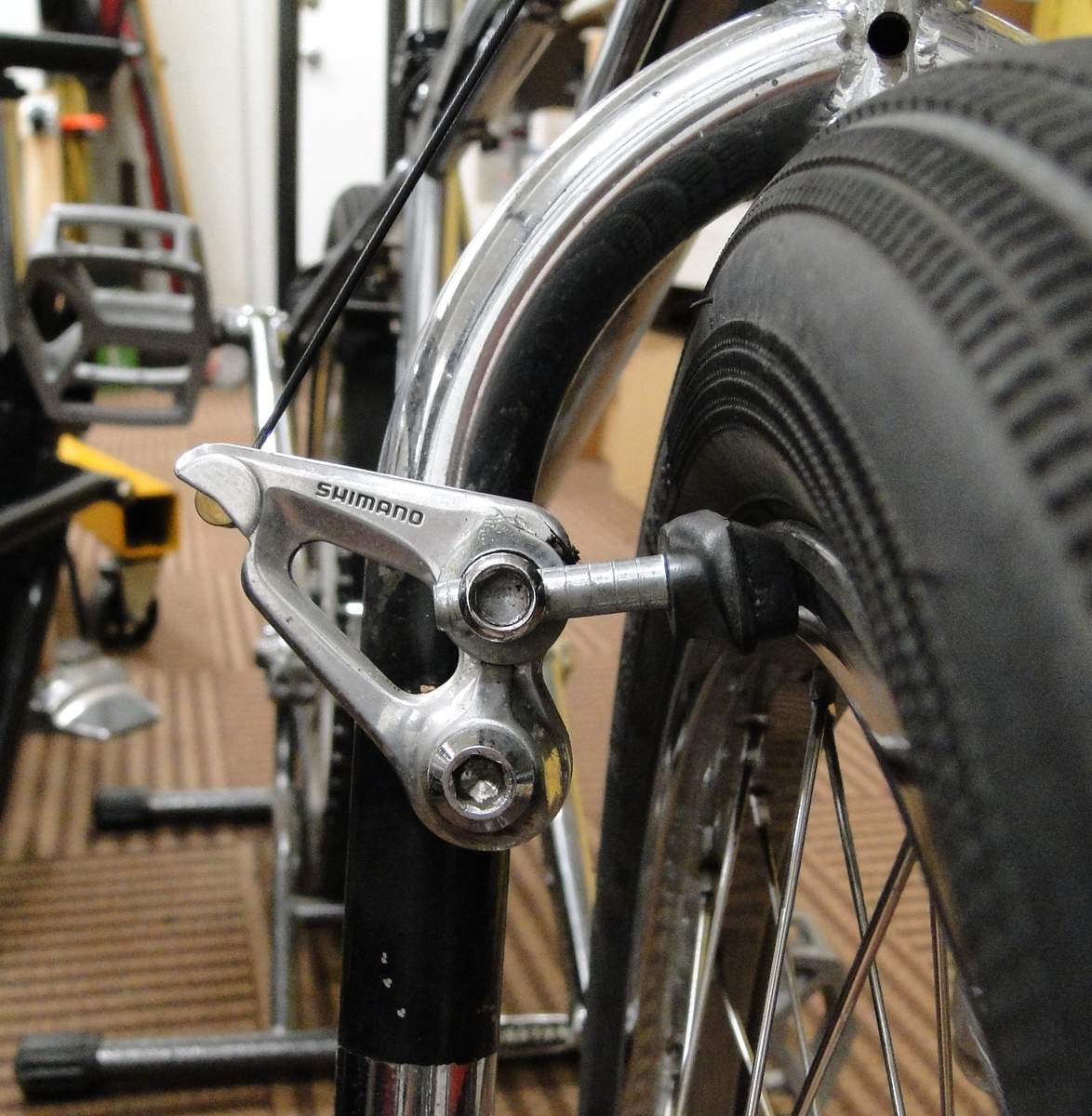 Adding V brakes bosses to older frames and forks? Forums