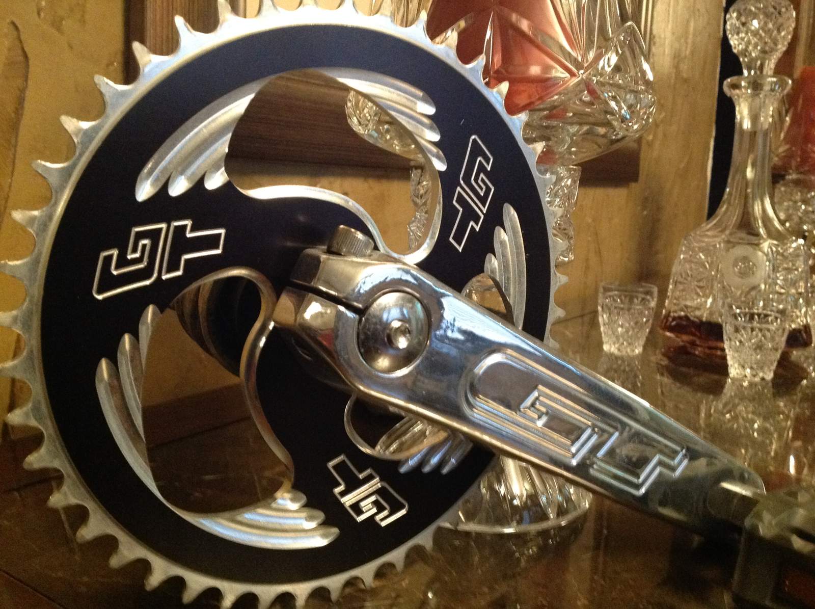 bmx 3 piece crank